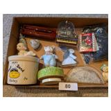 Music Boxes, Jasper Band Pottery (RRPC), +