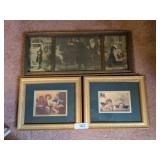 Vintage Wall Art + Cherub Wall Art