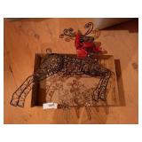 Small & Medium Metal Reindeer