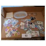 Vintage Eyeglasses, Collectible Stamps, +