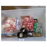 Large Quantity of Bendy Santas, +