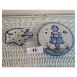 (2) Pcs. of M.A. Hadley Pottery