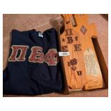 Sorority Sweatshirt Size XL & Paddles