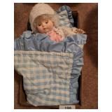 Baby Doll w/ Pillow & Doll Size Blanket