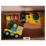 (2) Melissa & Doug Construction Vehicles &
