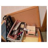 Small Bulletin Board, File Folders &