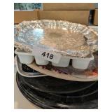 Wallace Silver Plate Serving Tray w/