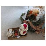 Musical Santa, Santa Doorstop, Winter Wreaths &