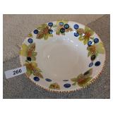 Large Serving Bowl Made In Italy