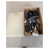 Kitchen Utensils & Cutting Board