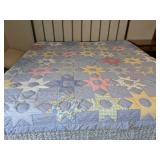 Chambray Quilted Bedspread