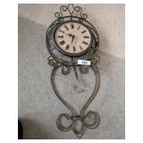 Bronze Tone Wall Clock