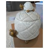 Adorable Turtle Cookie Jar -*