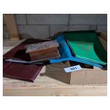 (2) Large Shriner Zipper Bags, +