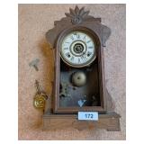 Antique Clock -*