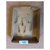 (6) Lamp Prism Crystals