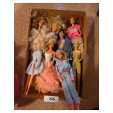 Assorted Barbie & Ken Dolls