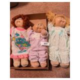 (3) Cabbage Patch Dolls