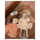 Porcelain Doll + Doll Head