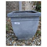 (2) Outdoor Resin Flower Pots