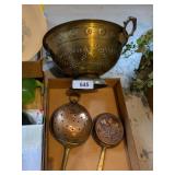 Decorative Copper Wall Hanging Pans &