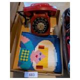 Rotary Telephone &