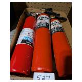 (3) Fire Extinguishers
