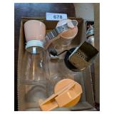 Vintage Nut Choppers & Syrup Dispensers