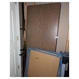 6ft. Folding Table, Card Table, + Bed Frame