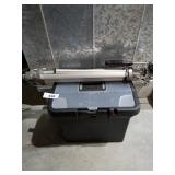 Focal Tripod & Sterilite Tote Box w/ Handle