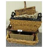 Assorted Baskets & Trays