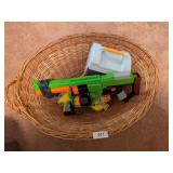 Laundry Basket, Lunch Cooler, Nerf Gun & Other