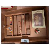 Small Flower Fairy Figure, Shadow Drawer w/