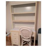 Wicker (2) Pc Desk & Chair