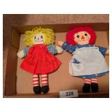 (2) Raggedy Ann Dolls