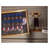 Indiana Band Medals & Car Trophy