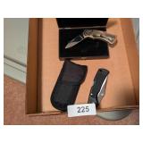 Maxam Knife & Stainless Knife w/