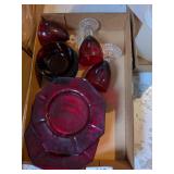 Ruby Red Dishes