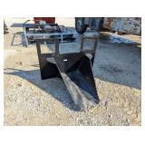KT 40" Skid Steer Tree Spade - Model: QT-TS-40