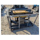 AGT PD680-PZ Skid Steer Post Pounder