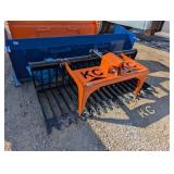 KC Skid Steer Grapple Bucket