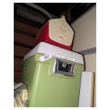 Coleman Cooler Worn Condition & Small Igloo