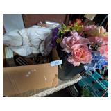 Clothes Hangers, Blanket & Artificial Floral