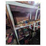 White Portable Plastic Shelf Unit