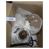 Plume & Atwood Fireside Oil Lamp w/ Reflector &