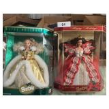 (2) Holiday Barbies 1994 & 1997