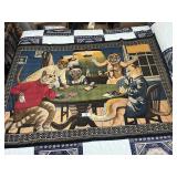 Tapestry - Cats Playing Poker, 57x38"