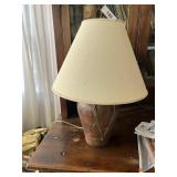 Table Lamp w/ Rustic Look