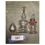 (3) Vintage Candy Holders