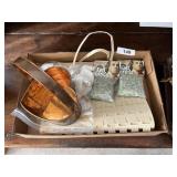 Copper Heart Basket, Shredded Money, +